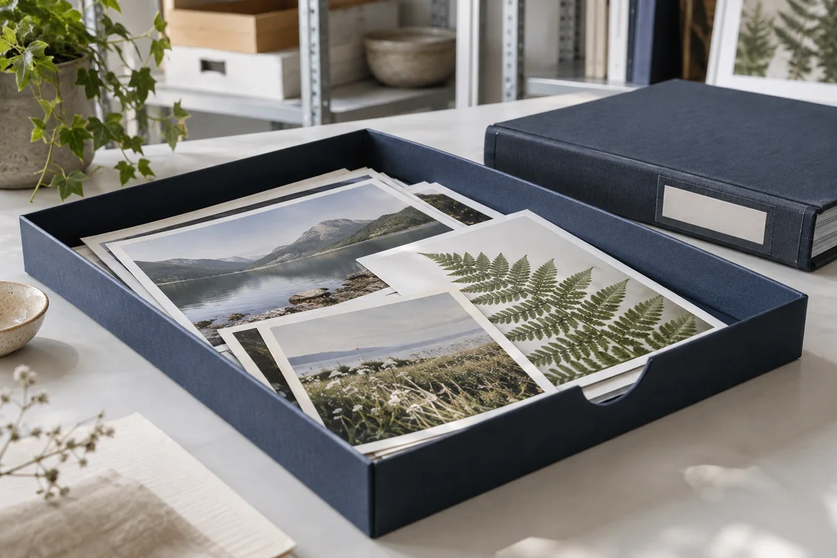 Selected extracted pictures organized for reuse