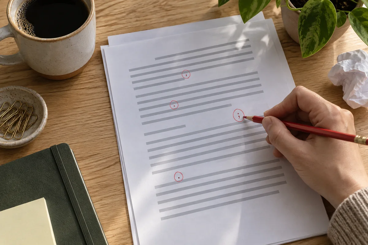 Proofreading small details after recognition