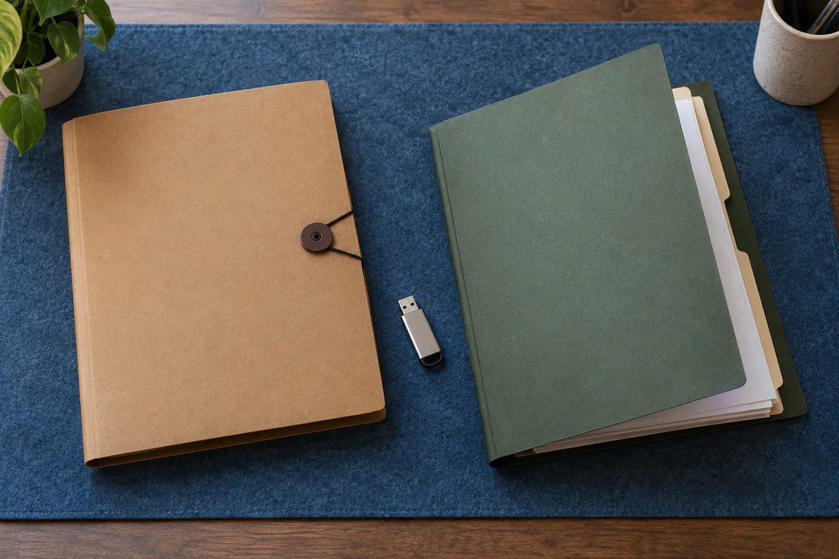 Keeping protected and working document copies separately